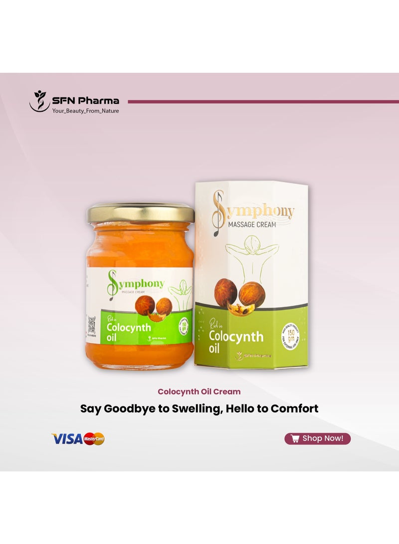 Symphony Massage Cream – Colocynth Oil